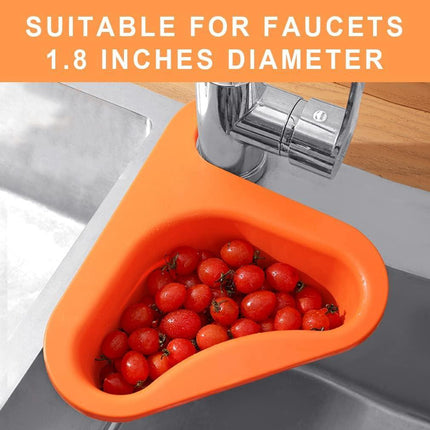 Swan Drain Basket Punch Free Kitchen Sink Filter Organizer Strainer Holder Tool