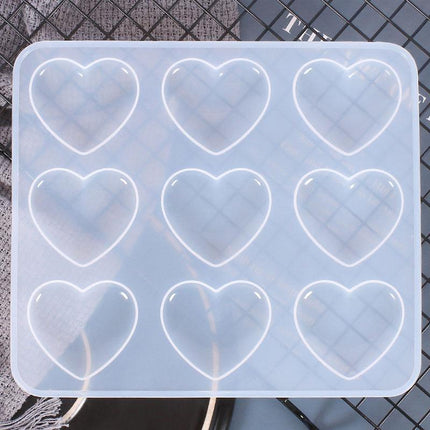 Heart Silicone Pendant Mold Necklace Jewelry Resin Mould Casting Craft DIY Tool - Aimall