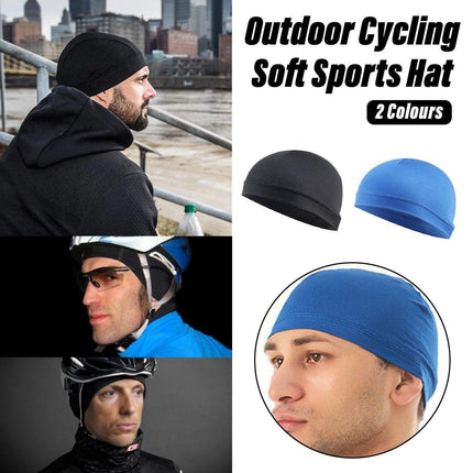 Cycling Beanie Sports Cap Outdoor Soft Headgear for Men Women Running Hiking Hat
