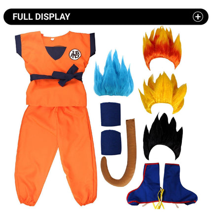 Halloween Dragon Ball Goku Costume Children Menswear Turtle Pie Cosplay Anime Show Party Costume Manufacturers