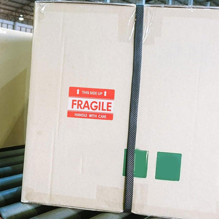 500pcs Fragile Stickers Careful Warning Labels for Packaging Protection