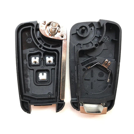 Car Key Shell No Label Remote Case Compatible With Various Car Models
