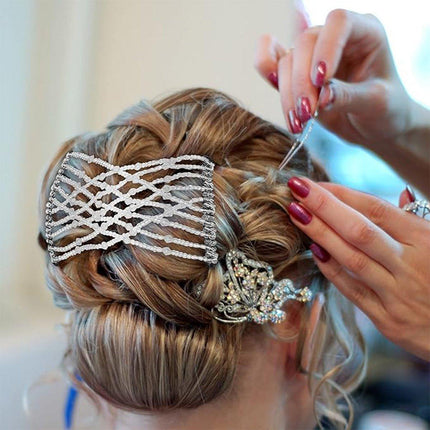 6PCS Creative Magic Hair Comb Bun Maker Styling Tool for Easy Hairdo and Updos