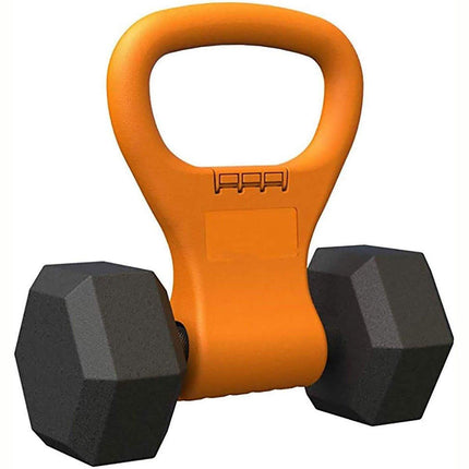 Comfortable Kettlebell Grip Adjustable Clamps Handle Dumbbells to Kettlebells