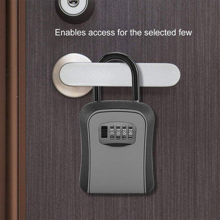 Combination Lock with Hook Heavy Duty Secure Lock for Storage Cabinets and Doors