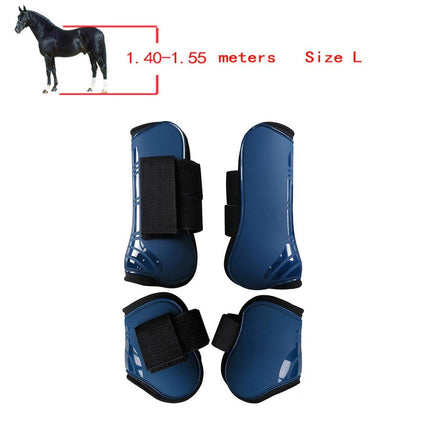 4pcs Show Jumping Horse Leg Warmers Gaiters for Joint Protection Equine Gear