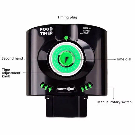 WT180A Automatic Fish Feeder for Aquarium Fish Tank Digital Timed Food Dispenser