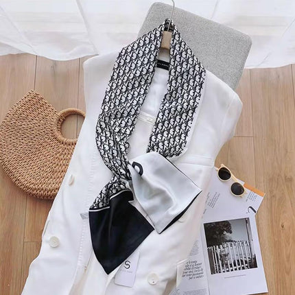 Women Lady Quality Large Square Artistic Silk Scarf Wrap Shawl-90*90cm - Aimall