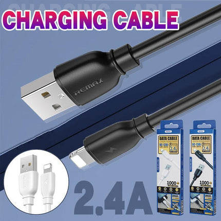 2.4A USB Fast Charger Phone Cable Data Cord For iPhone14 13 12 11Pro Max XR iPad - Aimall