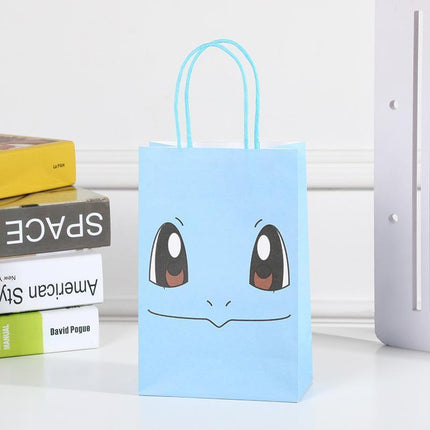 40PCS Cartoon Expression Portable Dinosaur Gift Bag AU