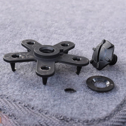 4Set Floor Mat Clips Set of Anti-Slip Fixing Retainers for Car Mats Removable