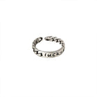 Geometric Cross Opening Ring Women Adjustable Retro Fashion Jewelry Gift