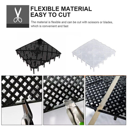 Fish Tank Aquarium Under Gravel Filter System Safe Filtration Plate Board Kit - Aimall