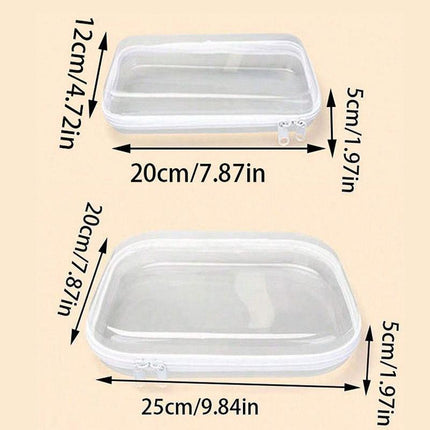 Durable 2pcs Travel Organizer Bags Split Storage for Luggage and Suitcase