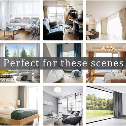 4pcs Metal Spring Curtain Tiebacks Elastic Fasteners for Home Window Drapes