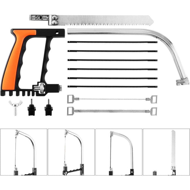 12PCS Mini Hand Saw Multifunction Tool Set for Wood Tile and Plastic Cutting