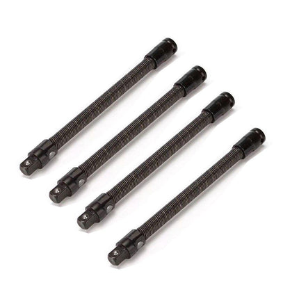 4pcs Electric Wrench Flexible Shaft Coupling Rod Spring Sleeve Universal Tool