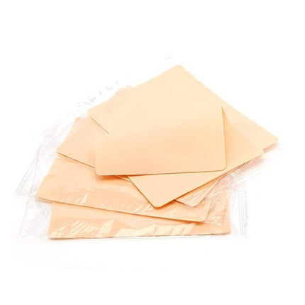 5-100x Tattoo Skin Fake Practice Eyebrow Art Double Sides Silicone For Beginner - Aimall