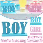 Wooden Baby Shower Party Decorations Gender Reveal Centerpieces Newborn Crafts