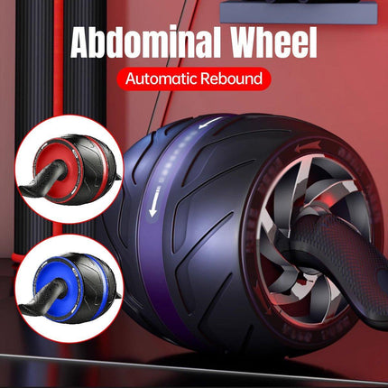 AB Abdominal Roller Wheel Fitness Waist Core Workout Exercise Wheel Home Gym