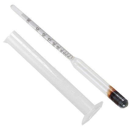 Alcohol Hydrometer Distilling 0-100% Meter With Measuring Cup 100Ml Au Stock - Aimall