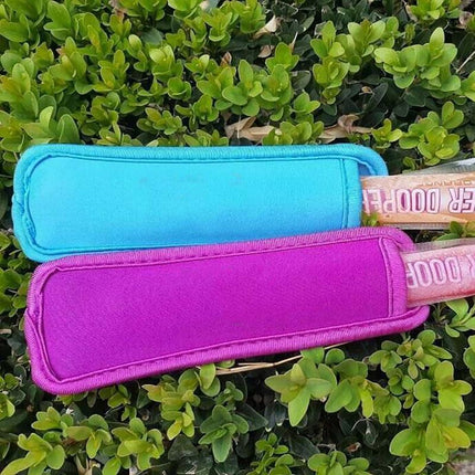 Colorful Icy Pole Holders Zooper Dooper Cover Kids Ice Lolly Iceblock - Aimall