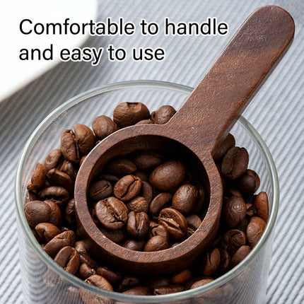 Black Walnut Measuring Bean Spoon Solid Wood Gram Coffee Milk Powder Gram Weight