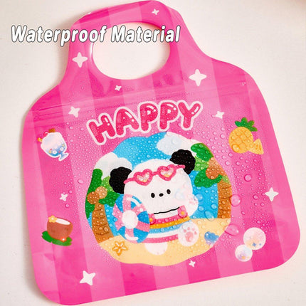 50PCS Cartoon Ziplock Snack Bags Shaped Food Storage Treat Pouches for Parties
