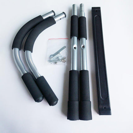 Adjustable Doorway Pull-Up Bar No Drill Home Fitness Equipment Indoor Workout