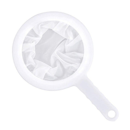 120/200 Mesh Micron Reusable Nylon Fine Mesh Food Strainer Filter Spoon Kitchen