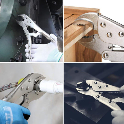 Multi-functional C-type Pliers Strong Manual Grip Round Mouth Clamping Tool