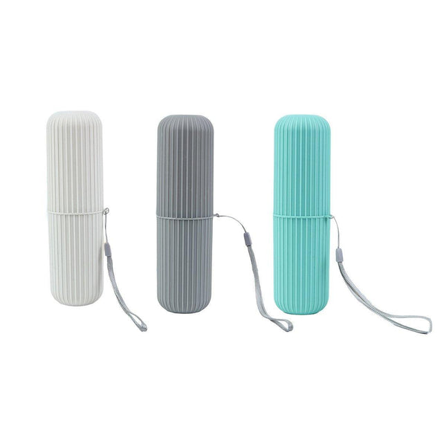 Travel Toothbrush and Toothpaste Holder Portable Bathroom Storage Box Case Cover
