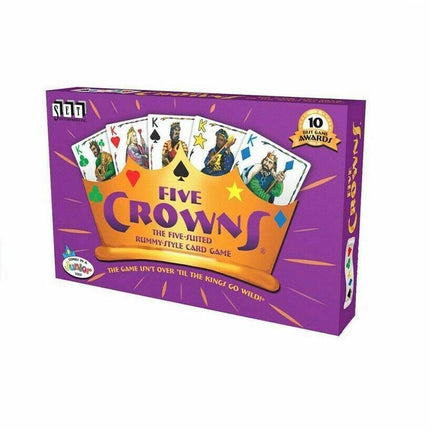 Five Crowns Card Game 5 Suites Classic Original Family Party Rummy Style Play - Aimall