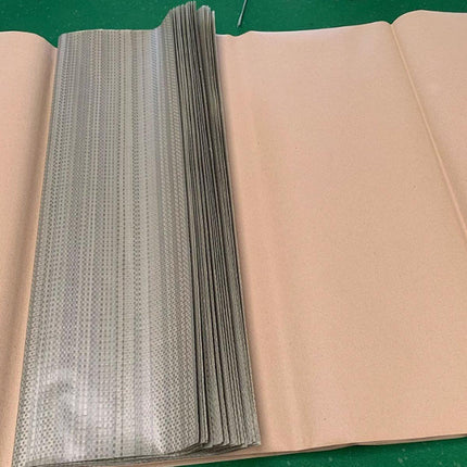 Heavy Steel Duty Kraft Paper Woven Fabric Composite for Book Furniture Packaging