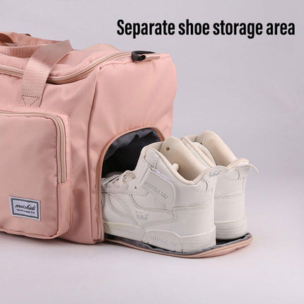 Unisex Waterproof Portable Travel Luggage Carry On Shoulder Hand Duffle Bag
