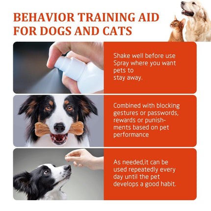 Anti Chew Spray Stops Dogs Cats Scratching Sofas Gnawing Behavioral Correction