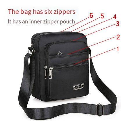 Mens Crossbody Shoulder Bag Travel Messenger Bag Casual Handbag for Boys and Men