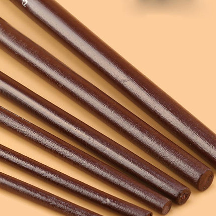 6X Art Painting Brushes Set Nylon Acrylic Oil Watercolor Artist Paint Brush Kit - Aimall
