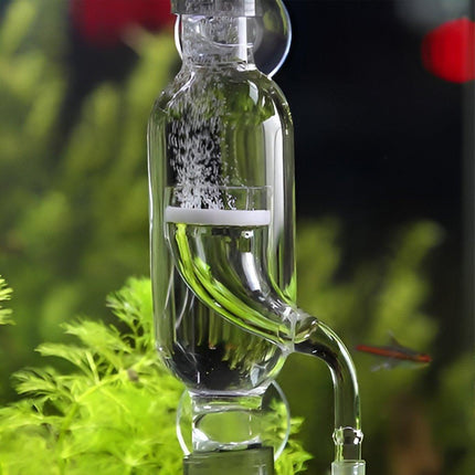 CO2 Carbon Dioxide Refiner for Fish Tank Aquarium with Trumpet Water Outlet