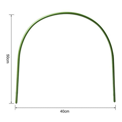 6x Greenhouse Plant Hoop Grow Garden Tunnel Hoop Support Hoops for Garden Stakes - Aimall