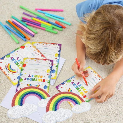 10PCS Large Colorful Sequin Embroidered Rainbow Patches DIY Clothing Accessories