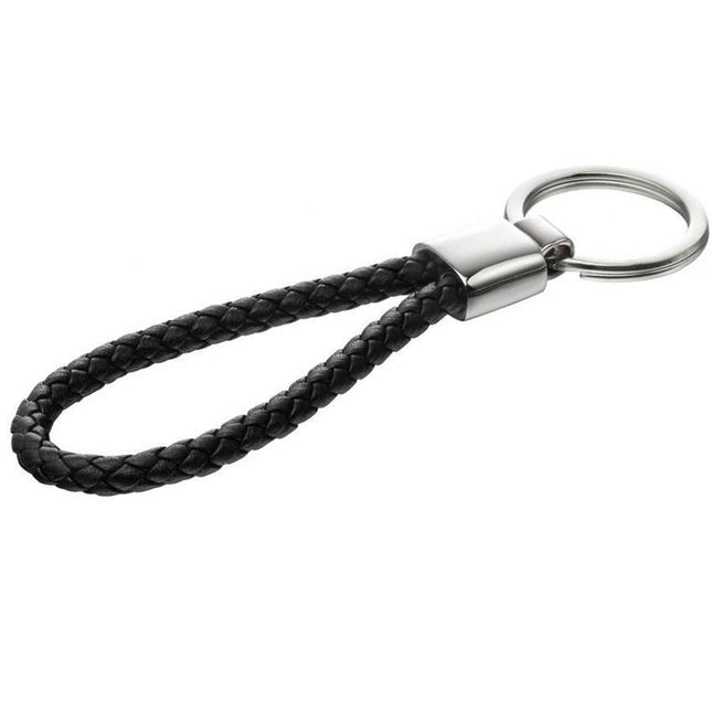 Handmade Leather Rope Keychain Car keychain Bag Pendant Accessories - Aimall