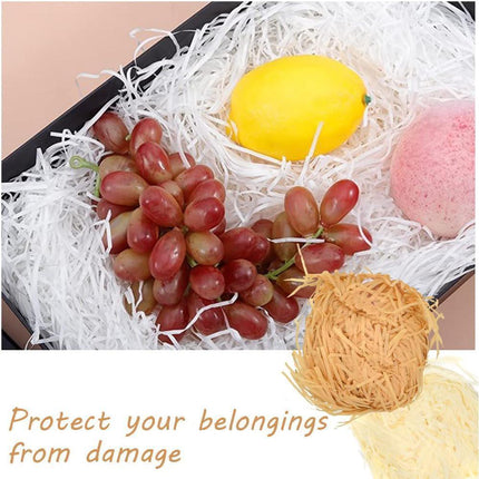 500g Colorful Raffia Paper Shreds Gift Box Filler Decorative Packaging