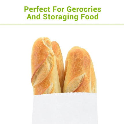 500pcs Kraft Paper Bags Small Food Storage Bags for Packaging