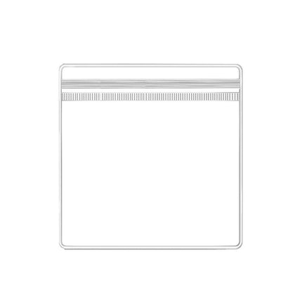100pcs PVC Self-Sealing Jewelry Bags Anti-Oxidation Storage Dustproof Bags