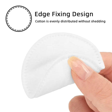 300pcs Round Makeup Remover Cotton Pads Soft Reusable Facial Cleansing Wipes