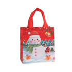 25pcs Christmas Non-Woven Shopping Tote Bags Printed Colour Party Gift Bags