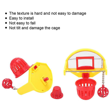 Parrot Bird Toy Training Basketball Intelligence Training Toy Small Medium Birds