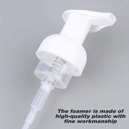 6Pcs 250ml Foaming Bottle Push Pump Portable Hand Sanitizer Foaming Dispenser