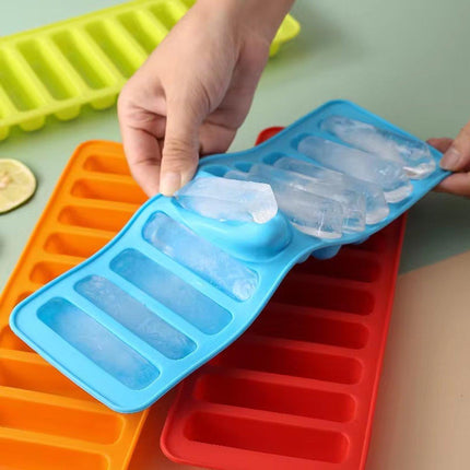 Silicone Baking Mould Finger Shaped Molds Cookie Ice Tray Chocolate Long Strips